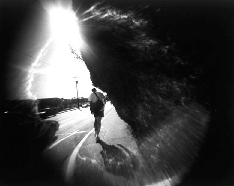 Photograph by Bob Preston taken with one of his hand made cameras