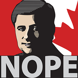 Prime Minister Stephen Harper Nope Facebook profile image