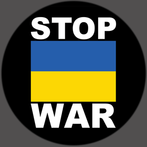 Stop war in Ukraine Facebook and Twitter profile image